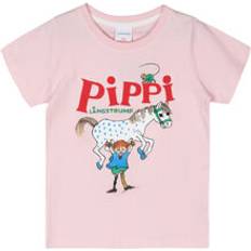 Pippi Longstocking Pippi T-shirt - Lyserød