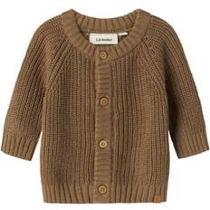 Brown Cardigans Children's Clothing Lil'Atelier Cardigan Nbnemlen Sepia Tint