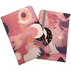 Passport Covers Warren Reed Designer Abstract Pattern Passport Cover - Pink