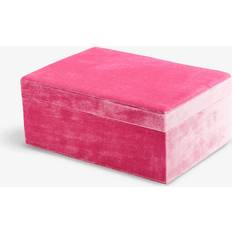 Unisex Jewellery Storage Sophie Bille Brahe Unisex Tresor Velvet Jewellery Box - Pink