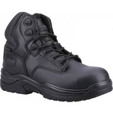 Magnum Unisex Adult Responder Grain Leather Side Zip Safety Boots - Svart