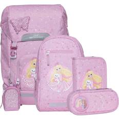 Beckmann Skoletaskesæt Classic Maxi - Rosie - Pink