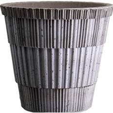Krukor, Plantor & Odling Bergs Potter Atlas Raw Kruka Grey Ø21 cm