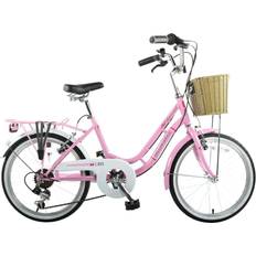 Dallingridge Harriet Junior Girls Traditional Heritage Bicycle 20In Wheel Candy Pink