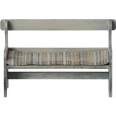 Maileg Bänk Till Mus Vintage Grå H7,5 x W12 x D4 cm