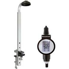 Beaumont 25ml Metrix SL Optic Spirit Measure 70cl 1l Wall Mounted Brackets Bar Set