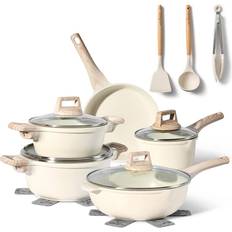 JUST PERFECTO kastrull pannset Set med lock 14 delar