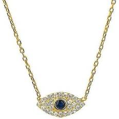 Wejoy 925 Sterling Silver Chain Necklace - Black
