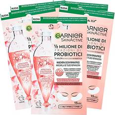Garnier Eye Masks Garnier SkinActive Maschera Occhi Riparatrice 1/2 Milione di Frazioni di Probiotici 5 Confezioni da 1