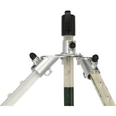 Poteaux de clôture AKO Accessoire Pour Clôture Angulaires Variables Avec Vbis Et Émbouts T-Post - Argenté
