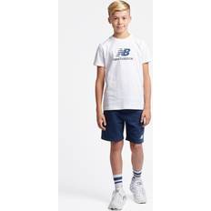 Övriga sets på rea New Balance Stacked Logo Tee & LB Short Set - Vit