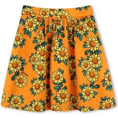 Kenzo Skirts Kenzo Floral-Print Skirt - Kids - Orange