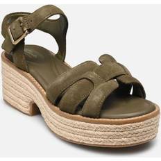Clarks Hjemmesko & Sandaler Clarks Coledale Strap Sandali E Scarpe Aperte - Verde