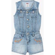 Piger - S Playsuits Levi's Denim Vest Romper