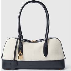 Stella McCartney Väskor Stella McCartney Ryder Canvas Shoulder Bag - Woman - Natural