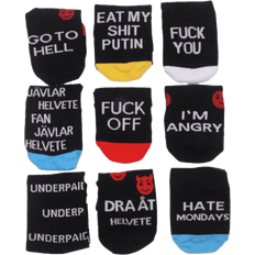 My Angry Socks Sassy Statement Socks 9-pack - Multicolour