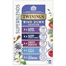 Twinings Wind Down Collection Tea Selection 20 Bags 20pcs