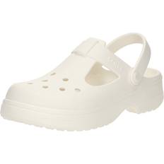 Mary jane crocs Crocs Kids Mary Jane K Clogs - Ecru