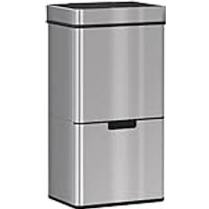 Smaltimento rifiuti Homcom Pattumiera Automatica 72L con Sensore Infrarossi 42x30x81cm