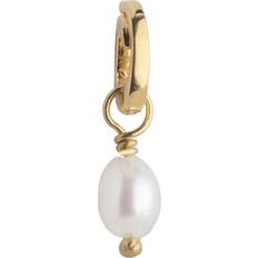 Guld Berlocker & Hängen ENAMEL Copenhagen Finest Pearl Charm - Förgyllt/Silver Sterling 925
