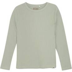 Huttelihut Overdele Huttelihut Kid's T-Shirt L/S Rib Boy Longsleeve - Grøn