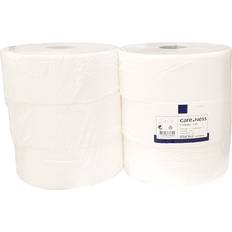 Bulky Soft Toiletpapir Jumbo Midi 2-lag 260 m Hvid Classic Ø26 cm 6 rl