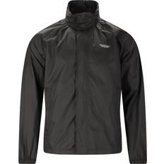 Boys Rain Jackets Weather Report Waterproof Jacket for Children Packo - Noir