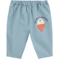 Bobo Choses Byxor Bobo Choses Morning Egg Denim Byxor - Denim Light Blue