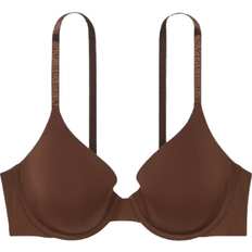 Victoria's Secret The T-shirt Push-Up Perfect Shape Bra, Brown, Women's Bras Victoria's Secret