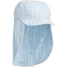 9-12M Solhatte Børnetøj Liewood Cecilia Sun Hat - Pure Sky/Creme De La Creme