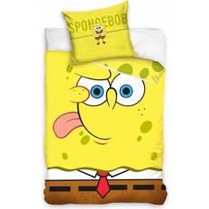 Hemtextil Carbotex Spongebob Påslakanset 150 x 210 + 50 x 60 cm Påslakan (210x150cm)