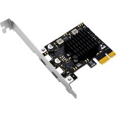 Controller Cards Sodial PCIe To Type-C PCI Express PCI-E 1x To USB 3.2 Gen2 Type-C Expansion Card