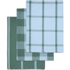 Hemtextil Engholm Tea Towels Recycle Blue 50x70 cm Kökshandduk Blå, Grön (70x50cm)
