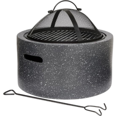 Round MgO Fire Pit