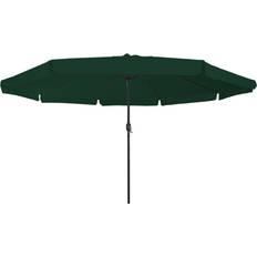 Gröna Parasoll vidaXL Trädgårdsparasol Ø395x245 cm Grön