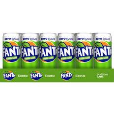 Bruisende Dranken Fanta Exotic Zero Sugar 24 x 33 cl