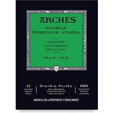 Arches Cold Pressed Short Side Glued Pad 23 x 31 cm Pack of 12