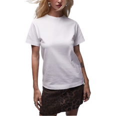 Topshop Shrunken Tee - White