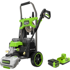 Pressure & Power Washers Greenworks 60V Hybrid 1800 PSI 1.2 GPM Cold Water Pressure Washer