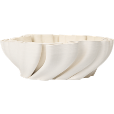 ferm LIVING Dedali Bowl Serveringsskål Off-White W34.5 x D34.5 x H11 cm Skål