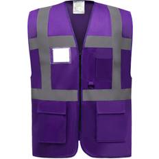 Red Work Vests Yoko Vest Multifonction Haute - Violet