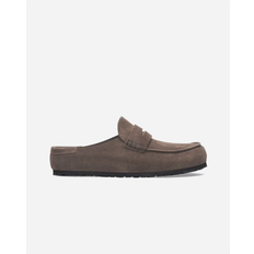 Birkenstock Naples Wrapped Suede Concrete - Gray