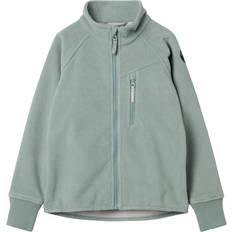 Polarn O. Pyret Kid's Waterproof Fleece Jacket - Green