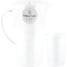 Pitchers on sale Glass-Effect 1.8L Jug With Tumblers Pack of 5 Pitcher