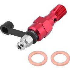M10x1.0mm Motorcycle Brake Master Caliper Bleed Screw Nipple Banjo Bolt