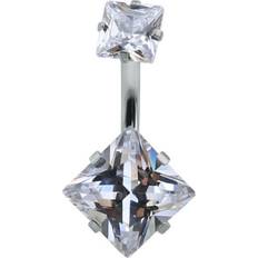 Piercinger Otego Navlepiercing Krystallstein - Klar