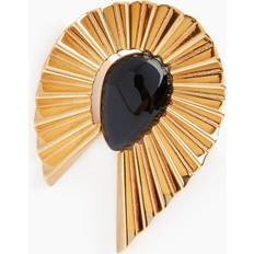 Dam - Guld Broscher Nina Ricci Flytande Vinge Accessoarer Dam