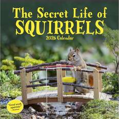 Secret Life of Squirrels 2026 Wall Calendar
