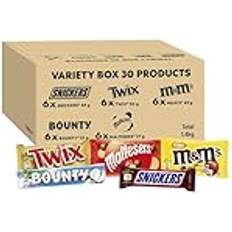 Mars Mixed Bulk Chocolate Box 1.4kg 30 Full-Size