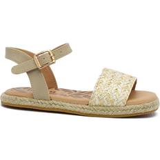 Sandals Mustang Collection Flat Buckle Casual Sandals - Beige